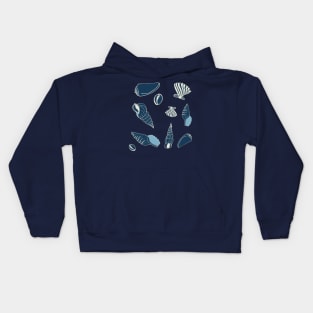 sea shells Kids Hoodie